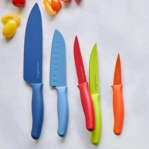 Pampered Chef Other - Coated Knife Set by Pampered Chef